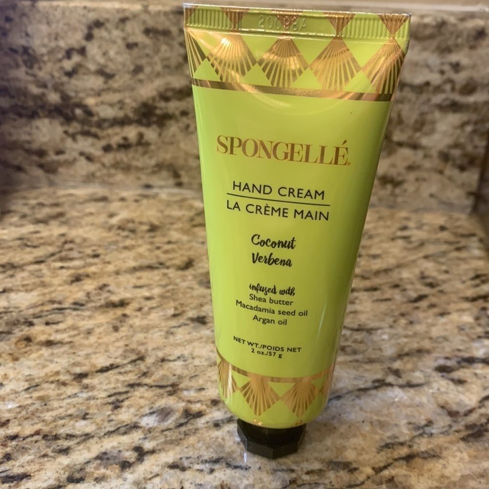 Spongelle Hand Cream in Coconut Verbena Scent New Sealed Unopened